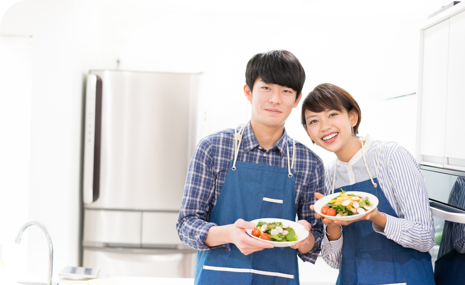 夫婦の食事イメージ